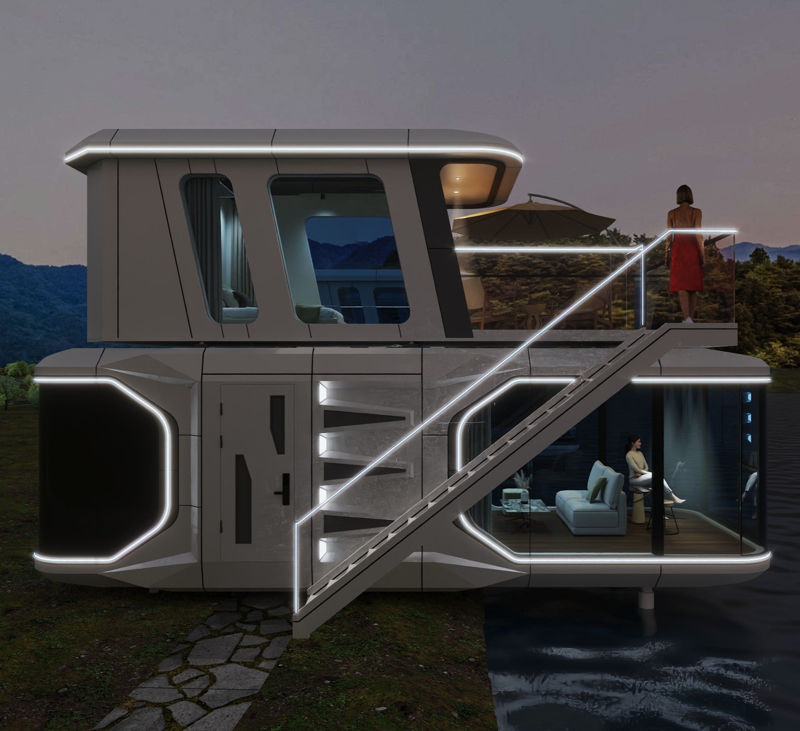 Space Capsule house-4