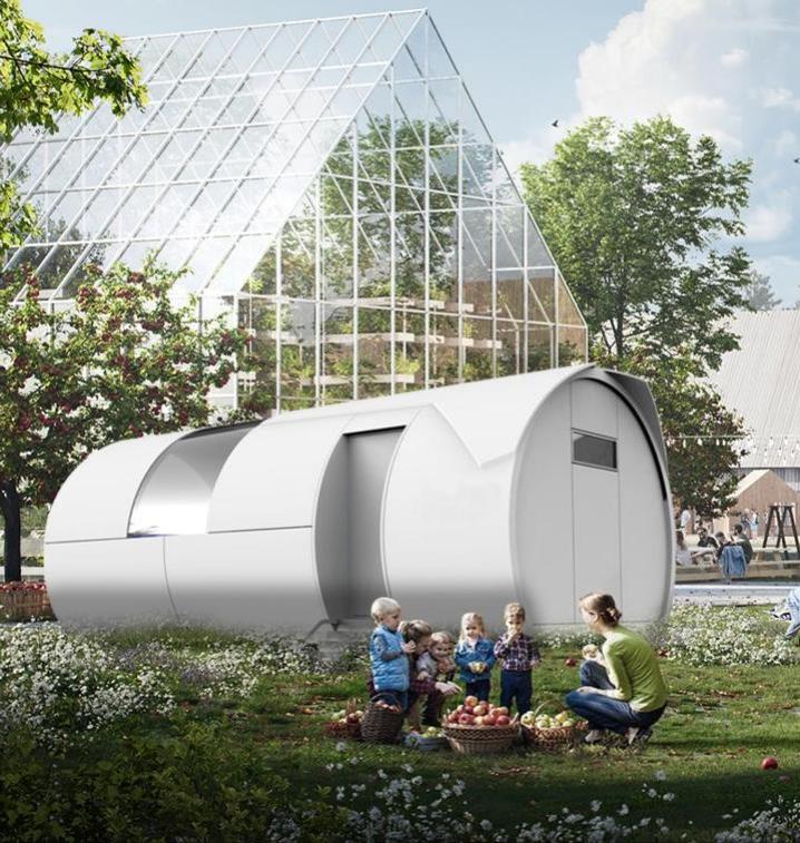 Space Capsule house-2